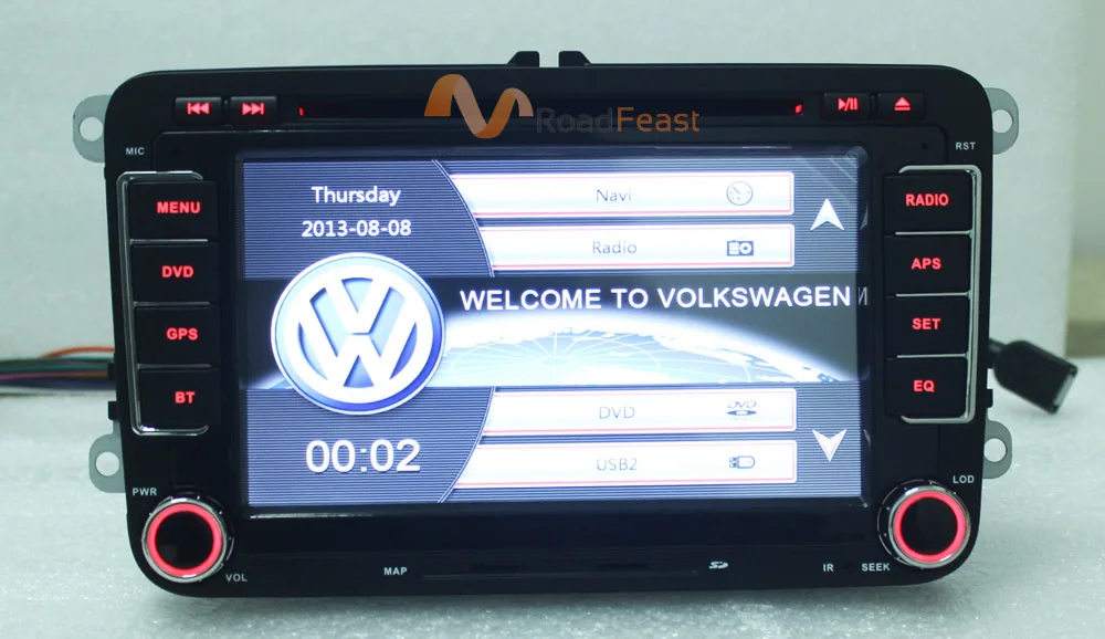 7inchs Car DVD for Volkswagen with Built-in Canbus 2