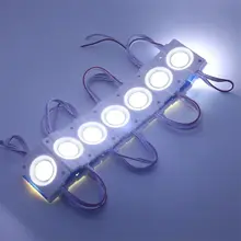 DC12V COB Светодиодный модуль инжекторный светодиодный светлый фон лампа 1 светодиодный Водонепроницаемый супер яркая светодиодная подсветка 50 шт./лот