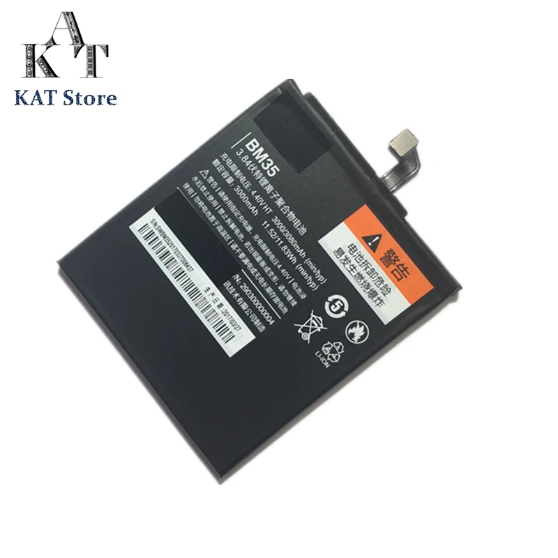 

Original Battery BM35 For Xiaomi Mi 4C Mi4C Phone Battery 3000mAh Replacement Mobile Phone Li-ion Batteries