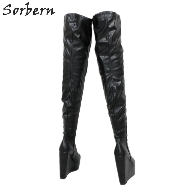 Женские зимние ботинки на толстой подошве с высоким каблуком|boot shoes|women boots wedgeboots
