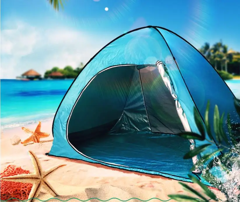 TY Pop Up Beach Tent Shade Sun Shelter UV Protection ...