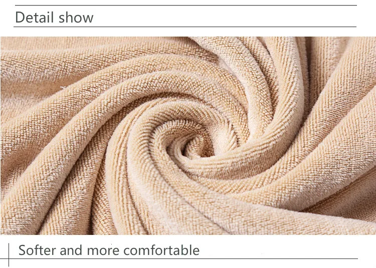 Сверхтонкое волокно 70*140 однотонный цвет для взрослых банное полотенце, утолщенное Впитывающее Воду полотенце, мужское и женское