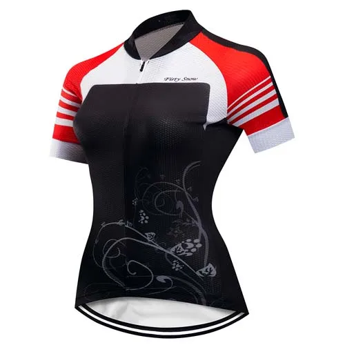 Дышащий комплект из Джерси для велоспорта, Летняя женская одежда с коротким рукавом для велоспорта, облегающий костюм, комплект одежды для велоспорта, платье, одежда для велоспорта - Цвет: only jersey 13