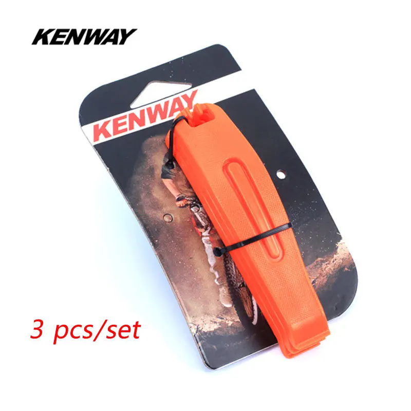 KENWAY 3 шт. стальной/нейлоновый рычаг для велосипедных шин, Сверхлегкий, экономичный, для горного велосипеда, для шоссейного велосипеда, набор инструментов для ремонта шин, аксессуары для велоспорта - Цвет: Nylon Tyre Lever