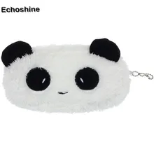 Fashion Newly Design Plush Panda Pen Pencil Case Cosmetic Makeup Bag Coin Purse Wallet