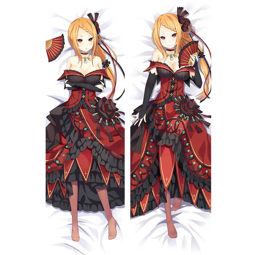 Re:Zero Аниме дакимакура новая наволочка Re Life в другом мире от Zero войлока Эмилия