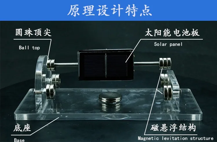 Магнитные подвески игрушки, солнечные двигатели, Mendocino двигатели, творческие подарки, Руководство DIY
