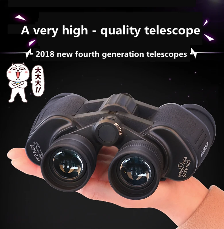 Verde de Longo Alcance do Zoom Super Grande Ocular hd Binóculos Grande Poderoso Binocular Militar Metal Fmc Filme Telescópio Viagem 2 zoom de longa distância telescópio viagem