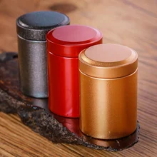 Многоцветная мини чайница запечатанные банки сушеная фруктовая коллекция сплав Путешествия Портативная печать чайная коробка банки