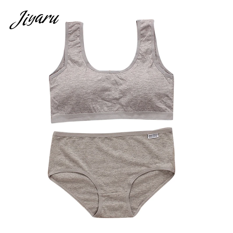 

1Piece Teenagers Underwear Cotton Training Bra Set for Young Girls Puberty Girl Kids Bra for Teens Girls Bra Set Underwear