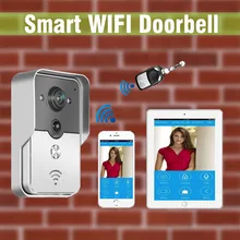 New Wifi video door phone doorbell Wireless Intercom Home Security For Iphone Samsung Tablet Control IP