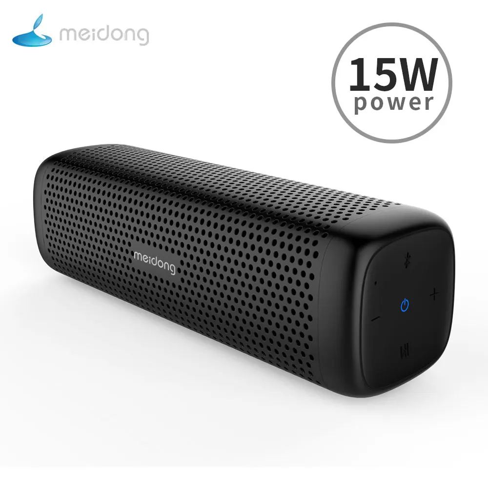 Оригинальный Meidong MD 6110 Портативный беспроводной Bluetooth динамик стерео 15 Вт TF