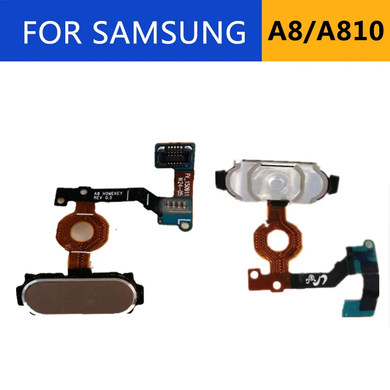

For Samsung Galaxy A8 Pro A8 2016 A810 A810F A8100 A8 2015 A800F Home Button Fingerprint Sensor Flex Cable