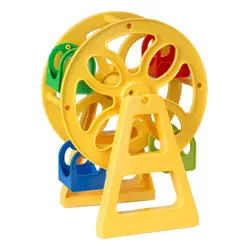 Строительный кирпич-игра строительства-случайный цвет-колесо Ferri (1 шт)