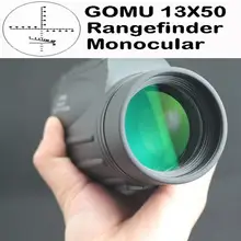 13X50 waterproof floating bird watch spotting scope rangefinder monocular telescope DY002