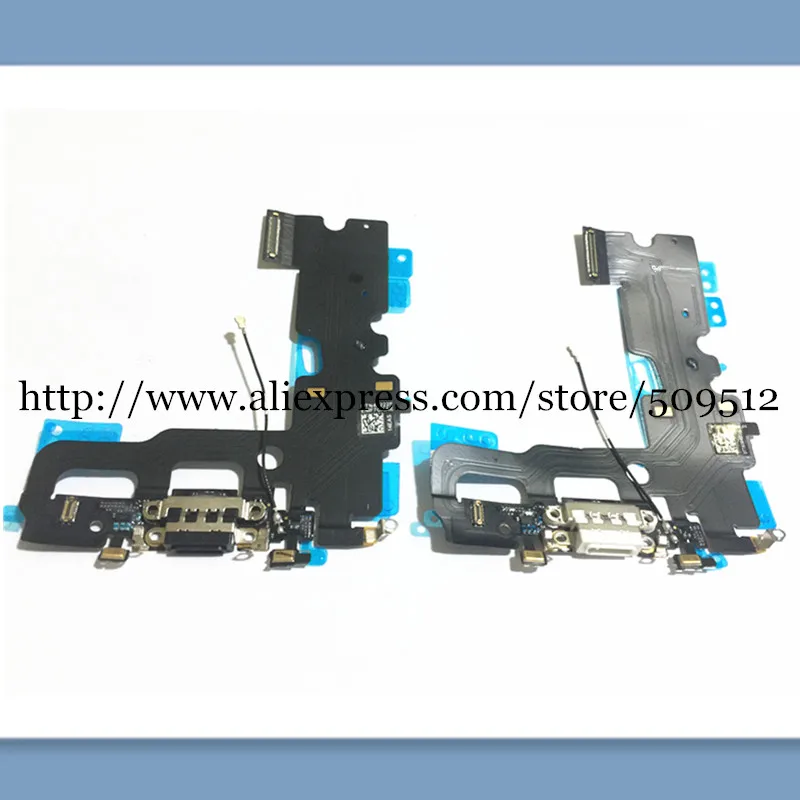 20pcs A quality USB Charging Charger Port Dock Connector Flex Cable For iPhone 7 7G 4.7&quot Audio Microphone fast ship | Мобильные