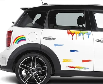 

DIY Personality Graffiti Modified Car Body Against Creative Aesthetic Scratches Engine Cover Shade Waterproof Decorative Sticker