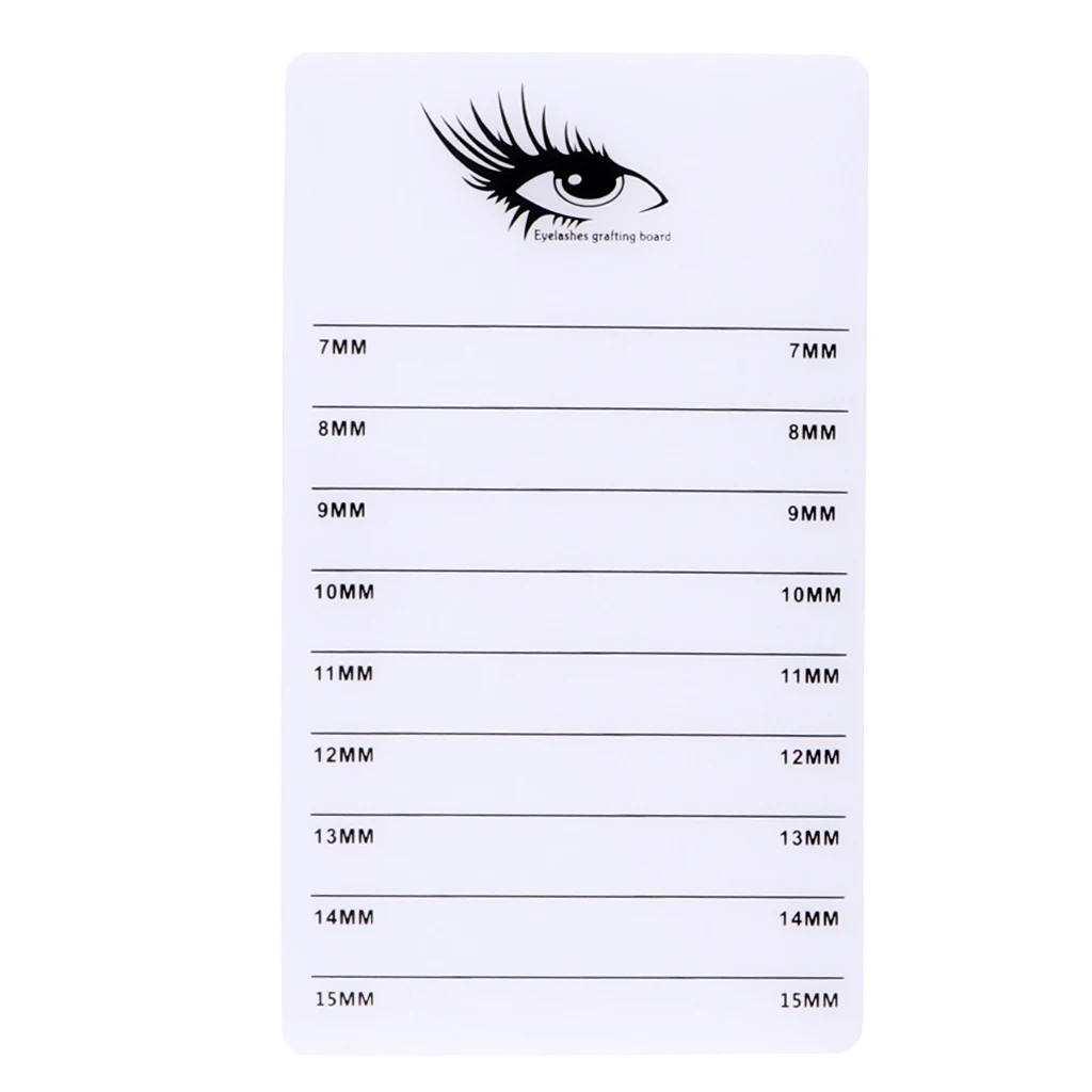 False Lashes Adhesive Glue Pallet Holder for Eyelash Extensions Acrylic Eye Lash Stand Pallet Holder/ Lashes Tray Strip Pallet 