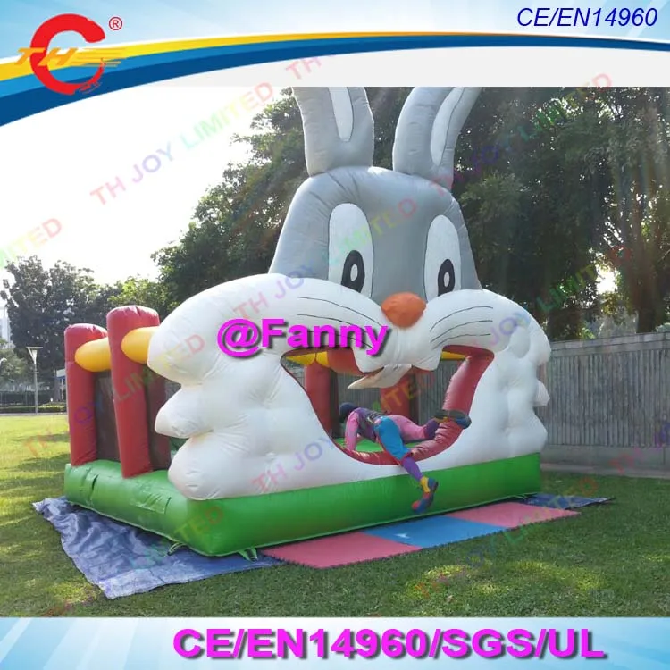 inflatable bunny rabbit bouncer 1