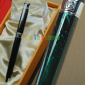 

PICASSO 903 SHIMMERING JADE & SILVER F NIB FOUNTAIN PEN ORIGINAL BOX FREE SHIPPING