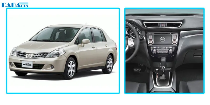 Clearance 2 din Android 9.0 Car Multimedia Radio player dvd player For Nissan X-TRAIL Qashqai Dualis Rouge 2013-2019 GPS map Navigation 4