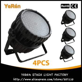 

(4PCS) Outdoor 84*3W Par Led Waterproof RGBW Stage Lighting Effect KTV Club Disco Led Par Light