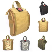 1000D нейлоновая медицинская сумка первой помощи тактический Молл портативный Открытый Дорожный набор для кемпинга выживания сумка чехол охотничий аварийный комплект