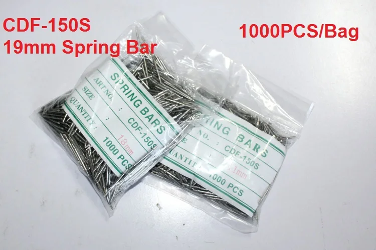 

Wholesale 1000PCS / bag 19MM CDF-150S Watch Spring Bar for Watch Repair and Watch Band Replacement