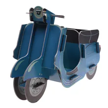 DIY офисный стол органайзер коробка для хранения ручка/карандаш/косметический держатель(мотоцикл форма