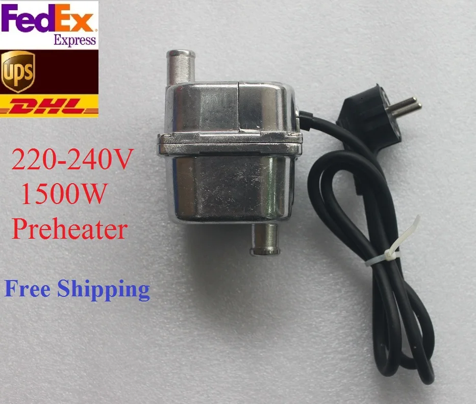 Free Shipping 220V 1500W Upgrade Preheater Not asto Air Heater Fan
