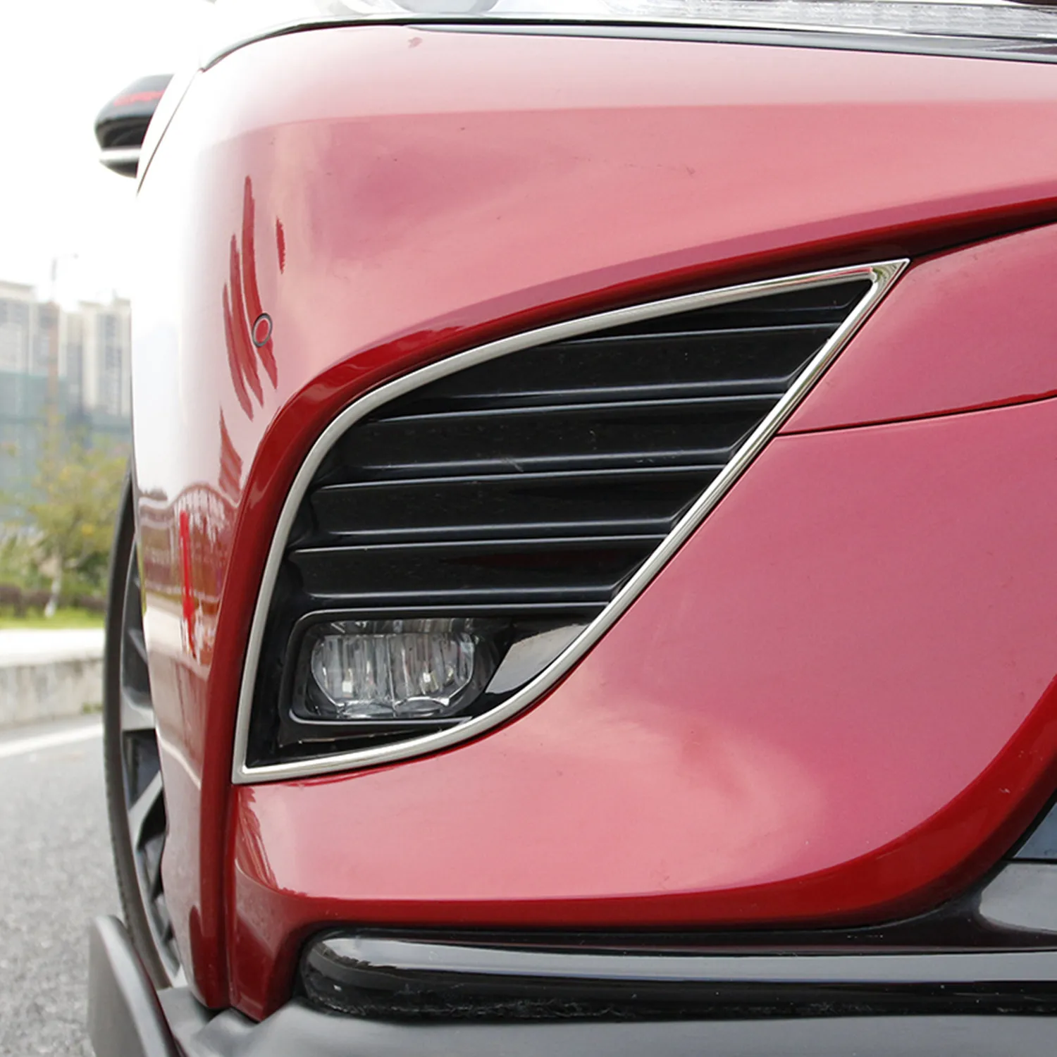 

For Toyota Camry Sports Version 2018 2019 XV70 8th Front and Rear Fog Light Decorative Cover Accessories