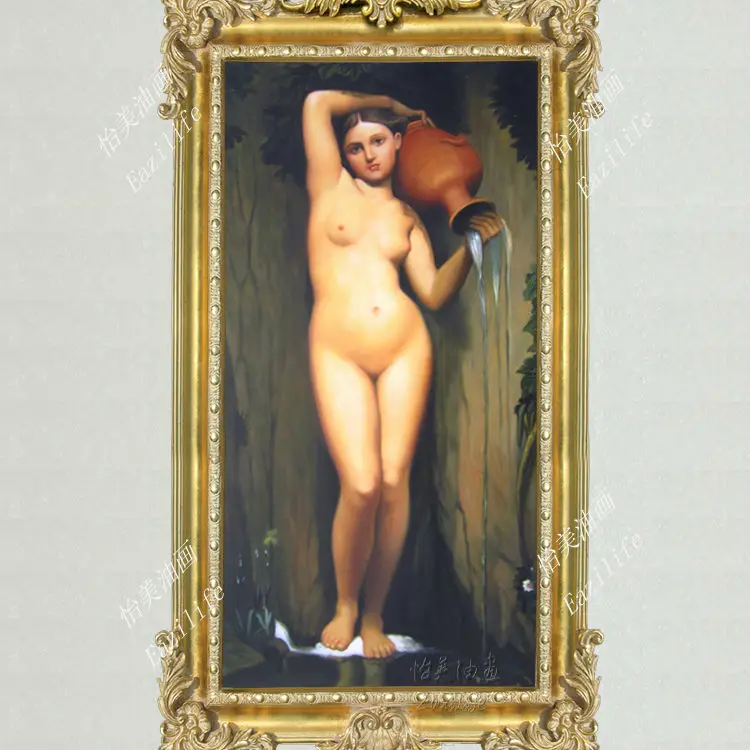 Oil painting Museum Quality Painting Reproduction Famous Oil painting Repo Museum Jean Auguste Dominique Ingres Spring