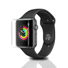 2pcs/pack 3D Anti-Shock TPU (Not Glass) Full Coverage Protective Film For Apple Watch Screen Protector Cover 38mm 42mm 40mm 44mm
