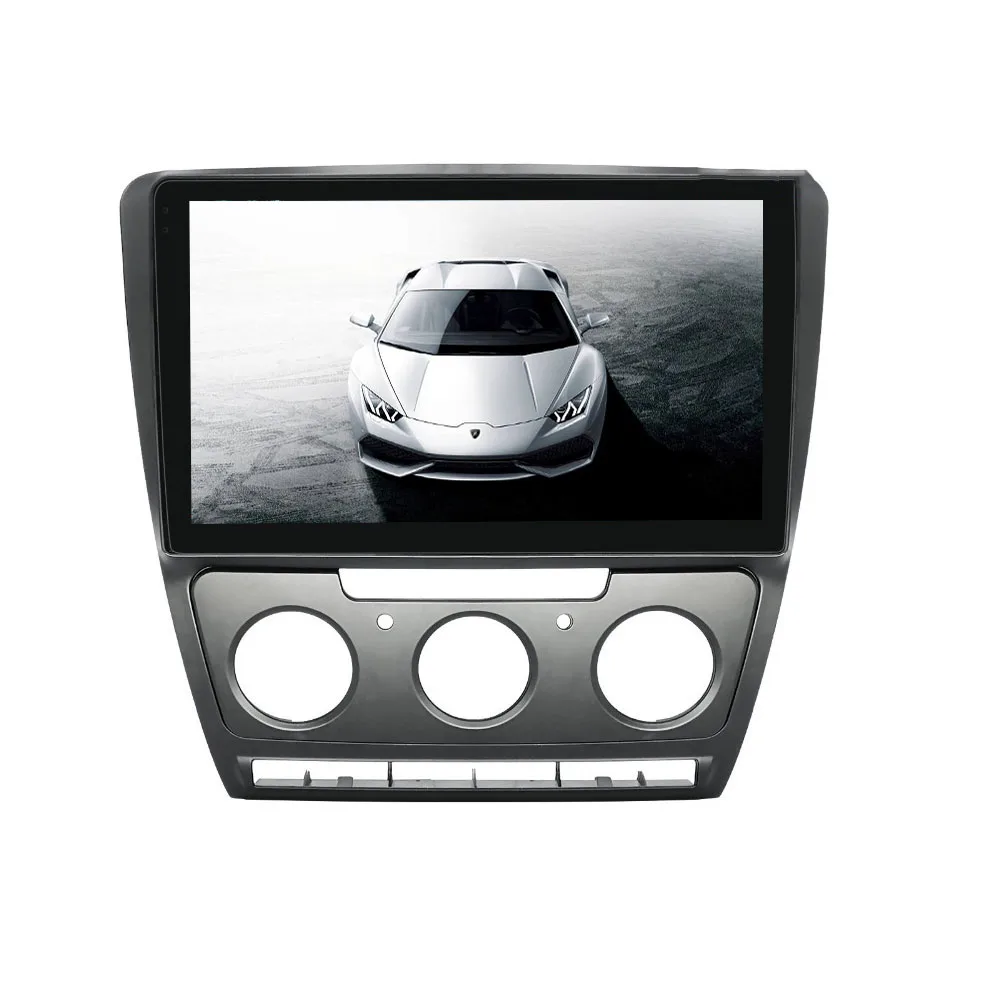 Новинка DSP Лидер продаж 4 Гб + 64 10 1 &quotGPS Navi Wifi Bluetooth для Volkswagen Skoda Octavia 2007 2014