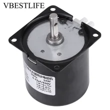 AC Motor 220V Gear-Box 60KTYZ Synchronous Gear Motor Replacement High Quality 60ktyz ac permanent magnet synchronous gear motor oven greenhouse rotary motor 1 2 turn
