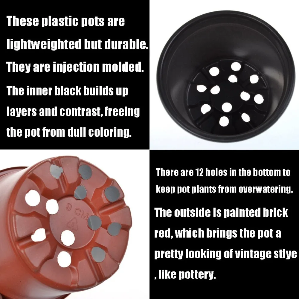 Plastic Plant Pots Plants004