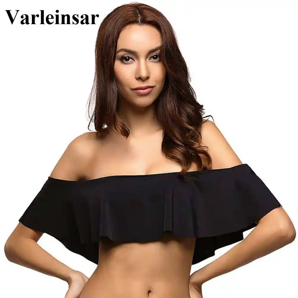 black bather top
