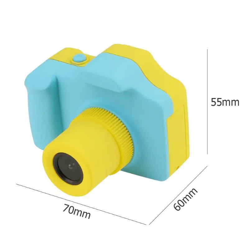 Mini Kids 1.77Inch 32GB Digital Camera Baby Full Color Mini LSR Cartoon Camcorder Video Recorder Support TF Card Education Toy