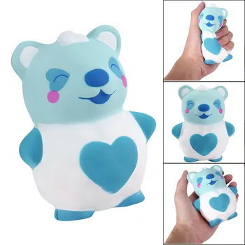 

Animals Kawaii Heart Bear Slow Rising Toy Squishies Soft Squeeze Toy Stress Reliever Kids Gift Antistress антистресс