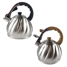 3.5L Stainless Steel Coffee Whistling Kettle Water Kitchen Kettles Induction Cooker Whistle Tea Water Pot Home Kitchen цена 3.5L Stainless Steel Coffee Whistling Kettle Water Kitchen Kettles Induction Cooker Whistle Tea Water Pot Home Kitchen цены онлайн