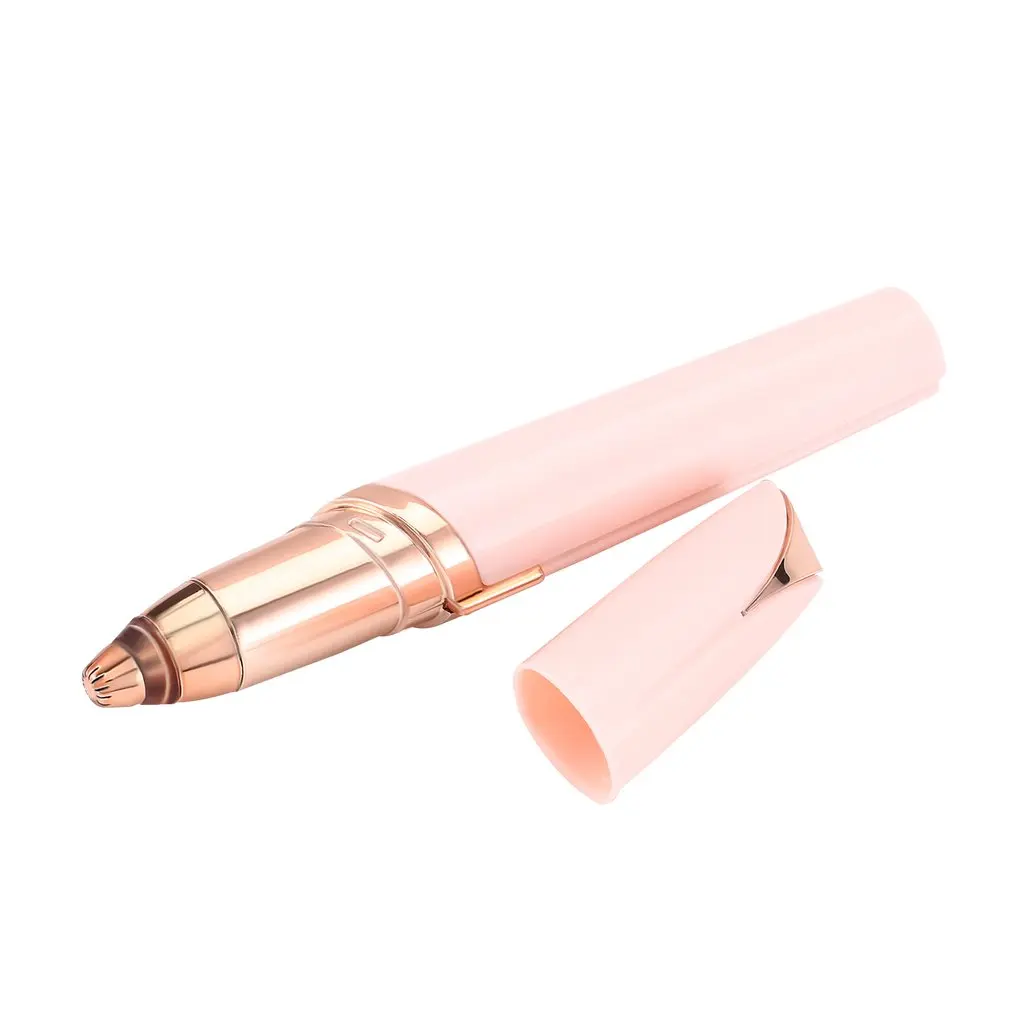 

Multifunction Lipstick Eyebrow Trimmer Brows Pen Face Brows Hair Remover Mini Electric Shaver Painless Eye Brow Epilator