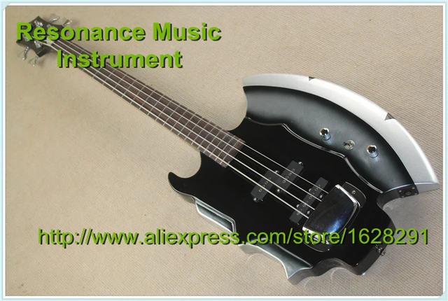 Best price at $285 Cheap New Cort GENE SIMMONS AXE Electric Bass Guitar 4 Strings Bass Guitar In Stock