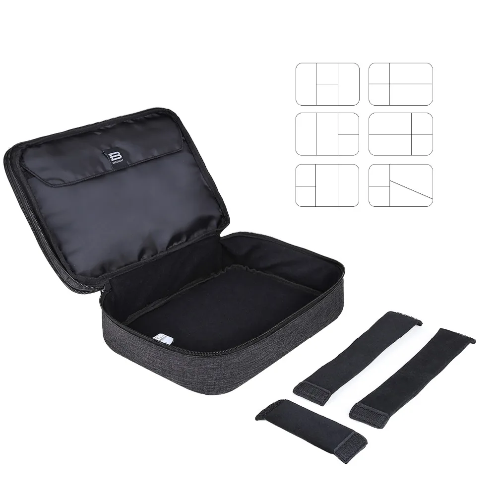  BAGSMART Travel Accessories bolsas fecha Cable Digital acabado bolsa datos cargador alambre bolsa M