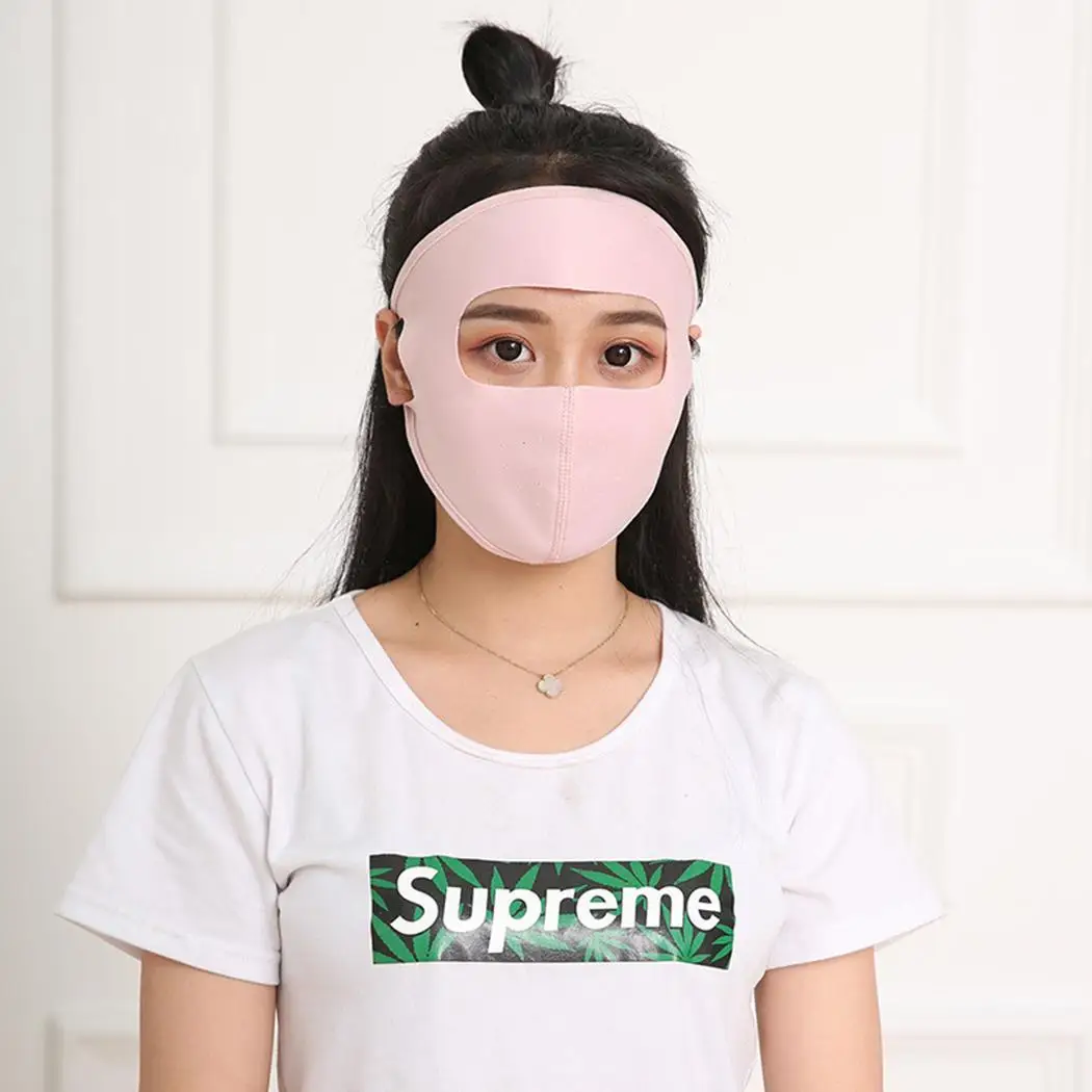 

Outdoor Riding Dust-proof Breathable Windproof Ice silk, cool and comfortable. Silk Face Mask