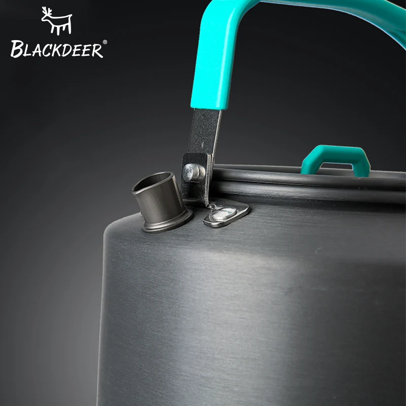 BLACKDEER acampar al aire libre tetera vajilla para el turismo café portátil ultraligero vajilla de vajilla Picnic olla de agua