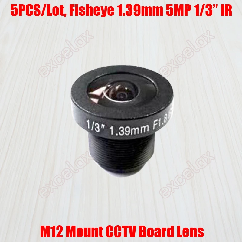 1.39mm 1-3 M12 Lens_BQ13920B 5MP 
