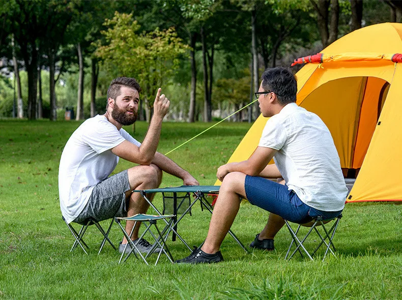 Naturehike открытый складной алюминиевый рыболовный эскиз стул рыбалка Пикник барбекю садовый стул инструмент кемпинг стул NH15D012-B