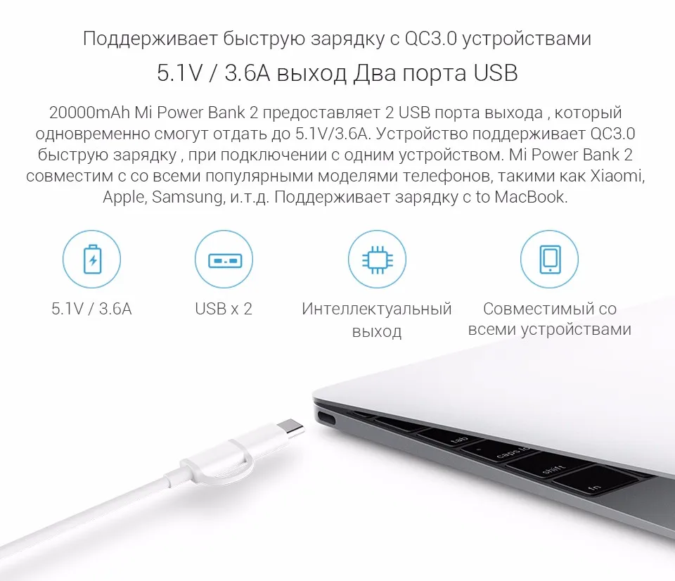 Xiaomi power Bank 3 PLM18ZM 20000 мАч 18 Вт Двусторонняя Быстрая зарядка тип-c микро Входное зарядное устройство для iPhone 11 Pro XR X для samsung