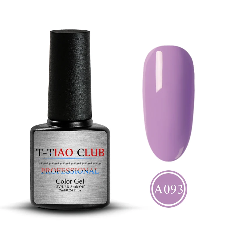 T-TIAO CLUB, 7 мл, чистый цвет, гель, матовый лак для ногтей, верхнее покрытие ногтей, замачиваемый, для маникюра, УФ-гель, лак, сделай сам, дизайн ногтей, маникюрный лак - Цвет: NM30389