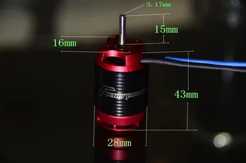 

High quality 3D Brushless motor H2221 3980KV 1880kv 3S 6S for 450 Helicopter Shaft Diameter 3.17mm power saving high efficiency